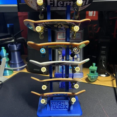 [REMIX] Kệ trưng bày Tech Deck 6 tầng | Fit mọi cỡ fingerboard
