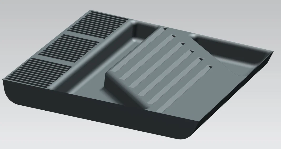 Miếng lót ngăn trung tâm Volvo EX30 (Center Console Inlay) - Image 2