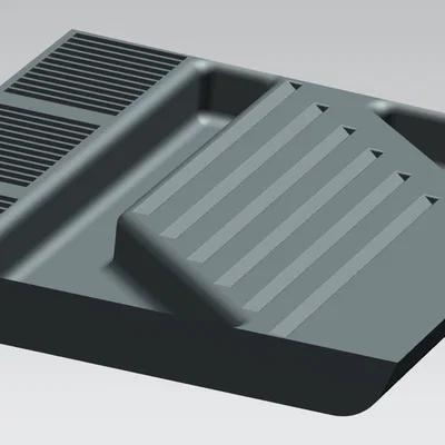 Miếng lót ngăn trung tâm Volvo EX30 (Center Console Inlay)