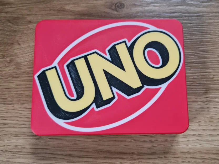 Hộp đựng bài Uno in 3D bền đẹp - Bảo vệ bộ bài của bạn tối ưu - Image 1