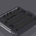 Quản lý dây cáp cho simrig 4080/8080 (xx80 aluminum profile) - Thumbnail 2