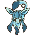 Móc Khóa Glaceon – Móc Khóa Pokémon, Charm Eevee, Charm Pokémon - Thumbnail 1