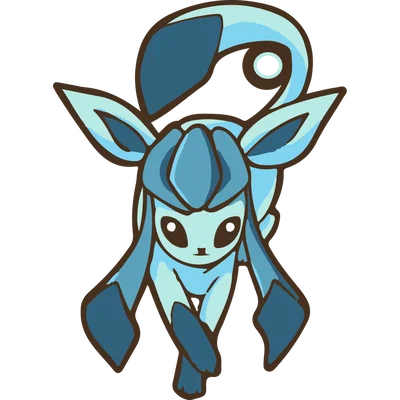 Móc Khóa Glaceon – Móc Khóa Pokémon, Charm Eevee, Charm Pokémon
