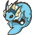 Móc khóa Vaporeon Pokémon – Eevee Charm, Pokémon Charm, 3D Printed Keychain - Thumbnail 1