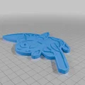 Móc khóa Umbreon Pokémon, Charm Eevee, Charm Pokémon, Móc khóa in 3D - Thumbnail 2