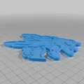 Móc khóa Leafeon Pokemon – Eevee Charm, Pokemon Charm, 3D Printed Keychain - Thumbnail 2