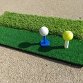 Tee thảm bóng golf (Golf ball mat tees) - Thumbnail 6