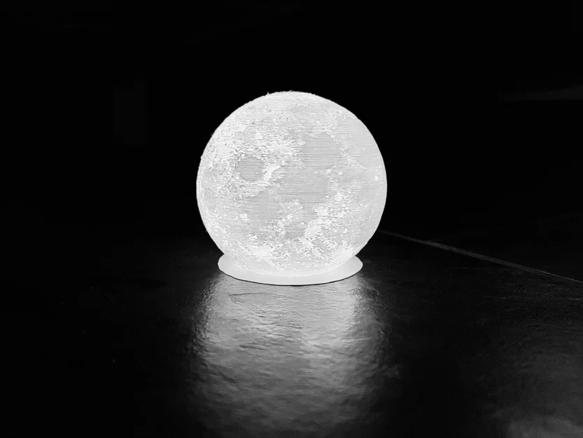 Đèn Mặt Trăng (Moon Lamp) cho LED Tealight - Image 1