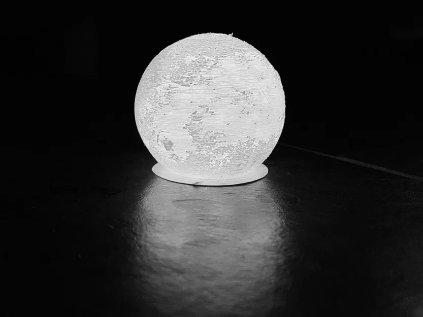Đèn Mặt Trăng (Moon Lamp) cho LED Tealight - Image 13