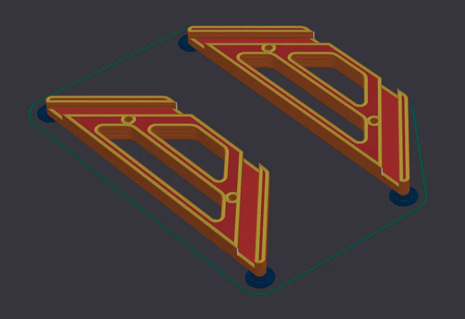 Giằng góc trên cho Sovol SV08 (Top Corner Braces) - Image 3