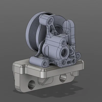 Ender 3 V2 NEO - Sherpa Micro Extruder || Stock Toolhead