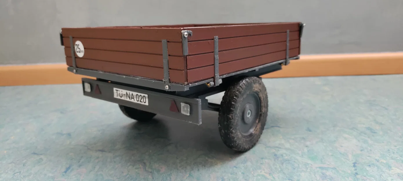 Trailer nhỏ / Anhänger 1:10 cho Lanz Bulldog, Eilbulldog,... - Image 2