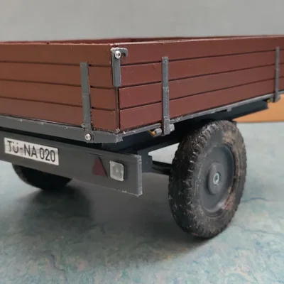 Trailer nhỏ / Anhänger 1:10 cho Lanz Bulldog, Eilbulldog,...