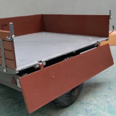 Trailer nhỏ / Anhänger 1:10 cho Lanz Bulldog, Eilbulldog,...
