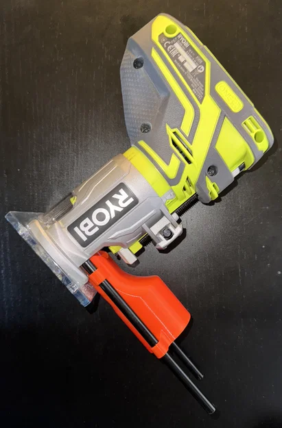 Bộ hút bụi cho Ryobi Router (R18TR) dùng ống hút 45mm - Image 2