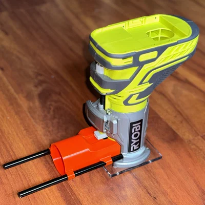 Bộ hút bụi cho Ryobi Router (R18TR) dùng ống hút 45mm
