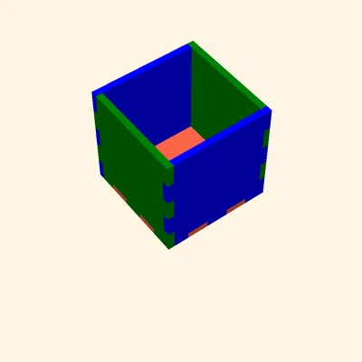 Laser-boxpenscad – Bộ tạo hộp OpenSCAD cho laser cutter (tương thích Gridfinity)