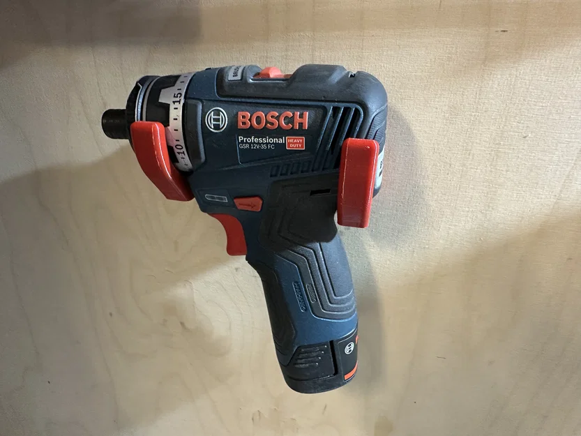 Giá treo tường 3D cho máy khoan Bosch GSR 12v-35 chuyên dụng - Image 1