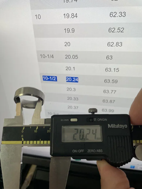 Côn đo size nhẫn US 2-16 (Ring Sizer Cone) - Image 4