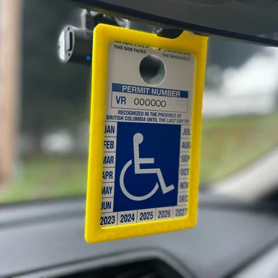 Móc Treo Thẻ Đậu Xe (Parking Pass Hanger)