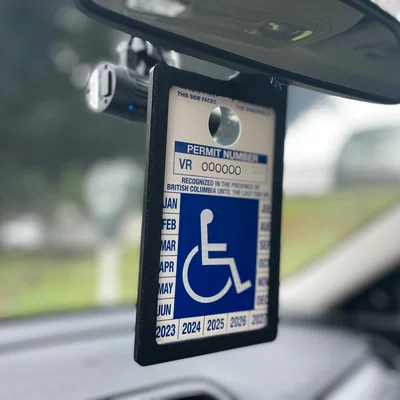 Móc Treo Thẻ Đậu Xe (Parking Pass Hanger)