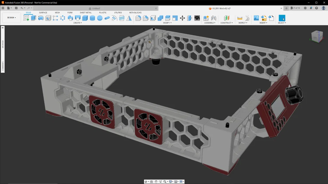 Voron V0.2 R1 Skirt Fans UPDATED – Bộ quạt làm mát dưới plinth - Image 6