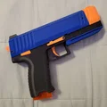 SRP-2 Recoiling Foam Dart Blaster – Pistol flywheeler dùng Talon mag - Thumbnail 2