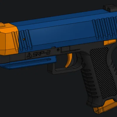 SRP-2 Recoiling Foam Dart Blaster – Pistol flywheeler dùng Talon mag