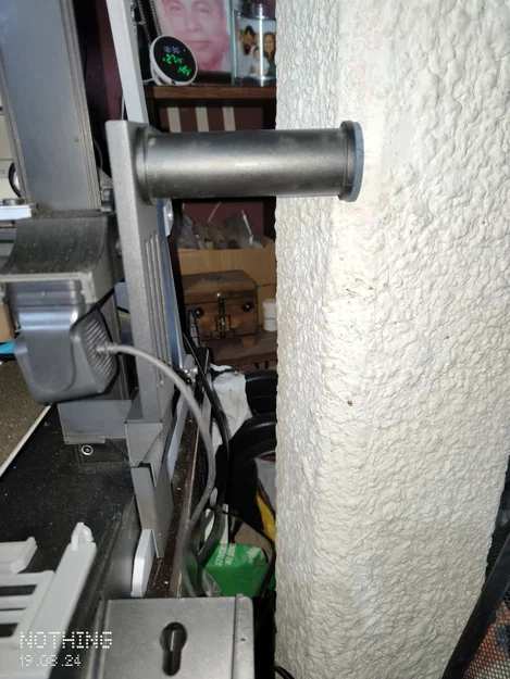 Ender 3 V3 KE/SE: Bracket treo spool ngang xuống sàn, chống rung - Image 1