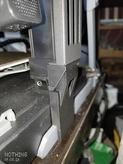 Ender 3 V3 KE/SE: Bracket treo spool ngang xuống sàn, chống rung - Image 2