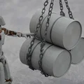 Sợi xích tỉ lệ 1/10 (Chain 1/10 scale) - Thumbnail 1
