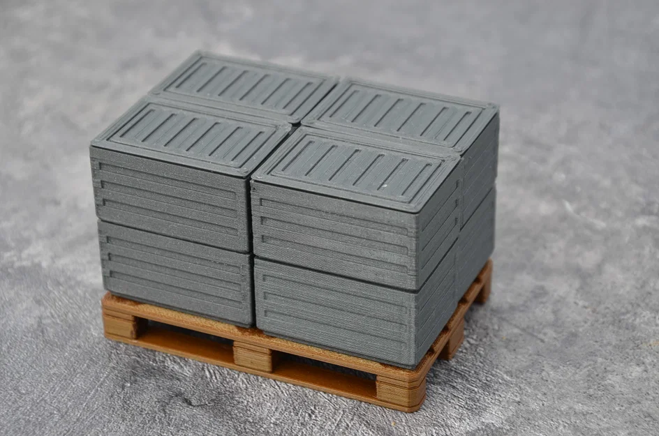 Thùng hàng cho Euro Pallet tỉ lệ 1/10 - Image 5