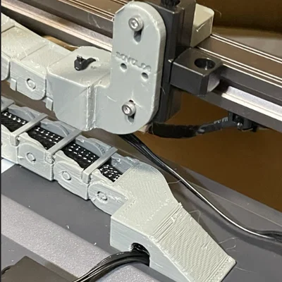 SV08 Cable Chain Gantry Connector và Joints linh hoạt hơn