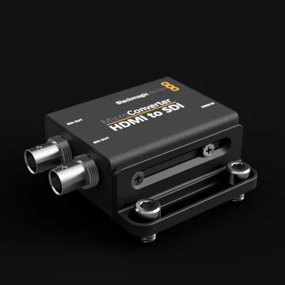 Pát Gắn Blackmagic Micro Converter Mount (Bracket + Nato Rail)