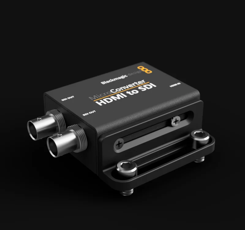 Pát Gắn Blackmagic Micro Converter Mount (Bracket + Nato Rail)