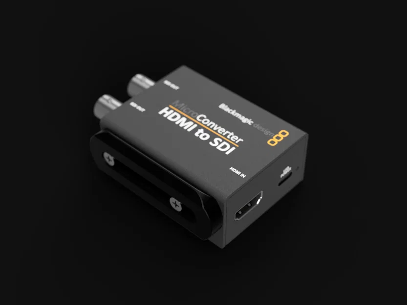 Pát Gắn Blackmagic Micro Converter Mount (Bracket + Nato Rail) - Image 2