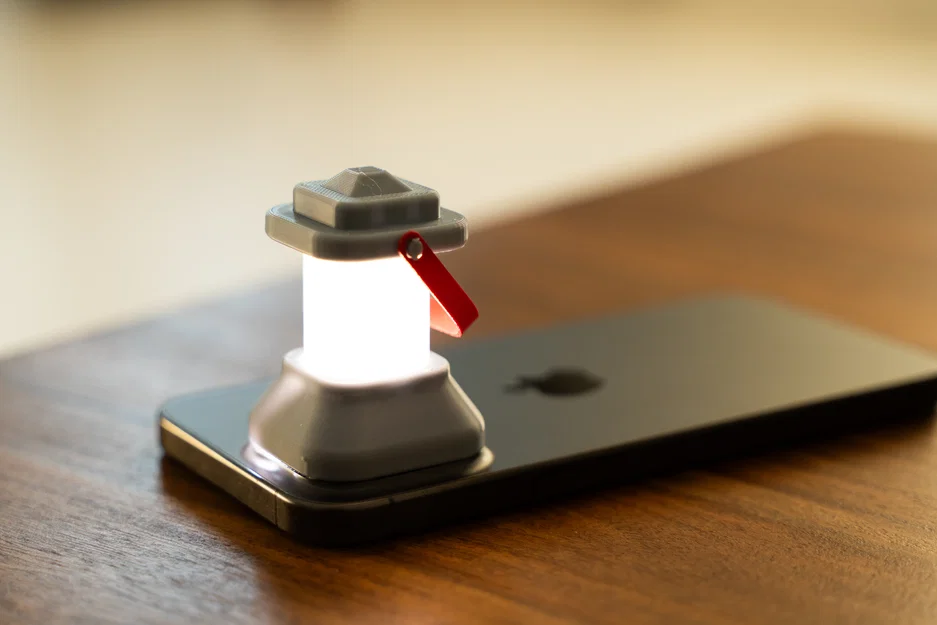 Đèn lồng mini gắn điện thoại (Phone Lantern) - Phụ kiện in 3D tiện ích - Image 1