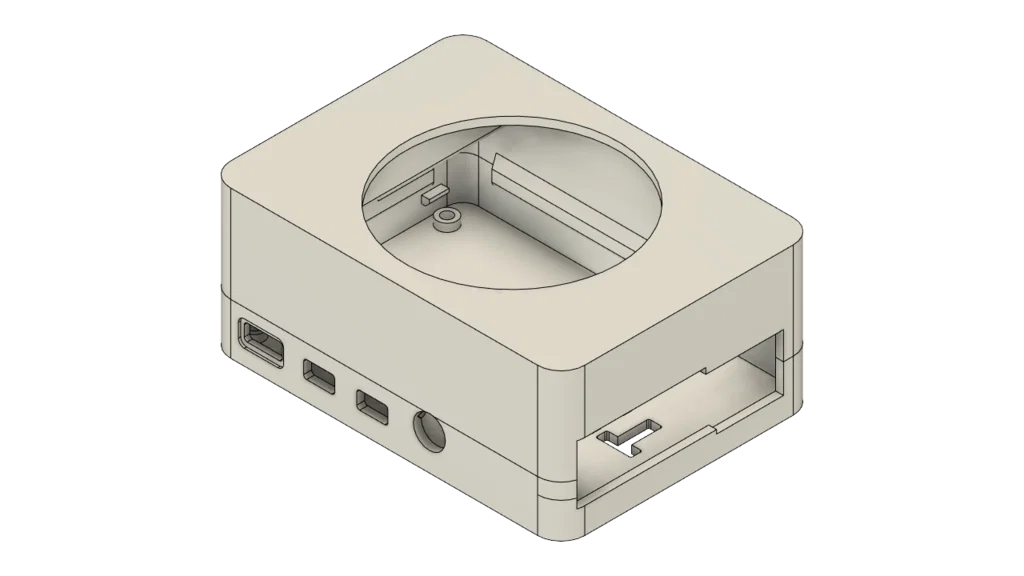 Case Raspberry Pi 4 snapfit gắn quạt 60mm (screwless) - Image 4
