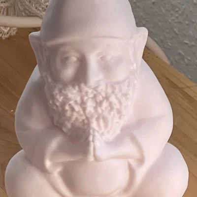 Budda-Gnome – Gnome phong cách Buddha chi tiết cao, sẵn sàng sơn