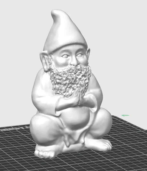 Budda-Gnome – Gnome phong cách Buddha chi tiết cao, sẵn sàng sơn - Image 6