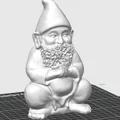 Budda-Gnome – Gnome phong cách Buddha chi tiết cao, sẵn sàng sơn - Thumbnail 6