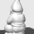 Budda-Gnome – Gnome phong cách Buddha chi tiết cao, sẵn sàng sơn - Thumbnail 7
