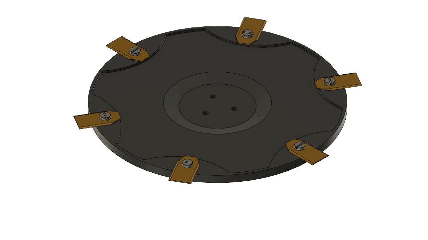 ECOVACS G1 Goat Blade Disc 6 – Đĩa lưỡi 6 lưỡi thay cho bản 3 lưỡi