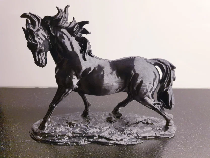 Ngựa Phi Kèm Support – Dễ Tháo (Running Horse with support) - Image 1