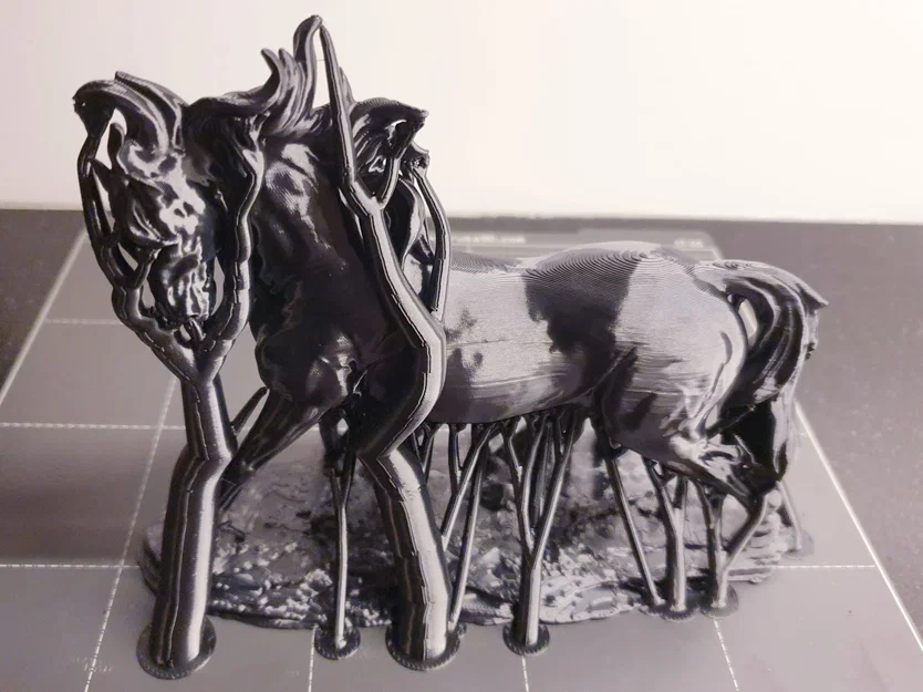 Ngựa Phi Kèm Support – Dễ Tháo (Running Horse with support) - Image 2