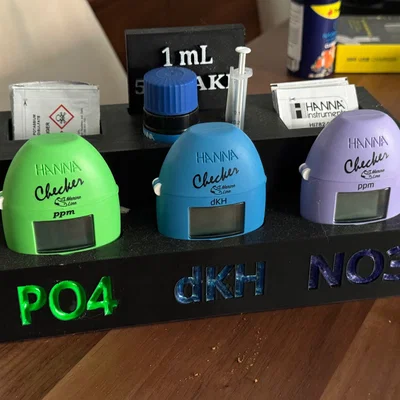 Khay đựng dụng cụ kiểm tra Hanna Checker cho hồ cá biển tiện lợi