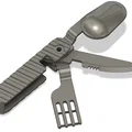 Dụng cụ ăn uống đa năng gập gọn (Utensil Multi-Tool) - Thumbnail 4