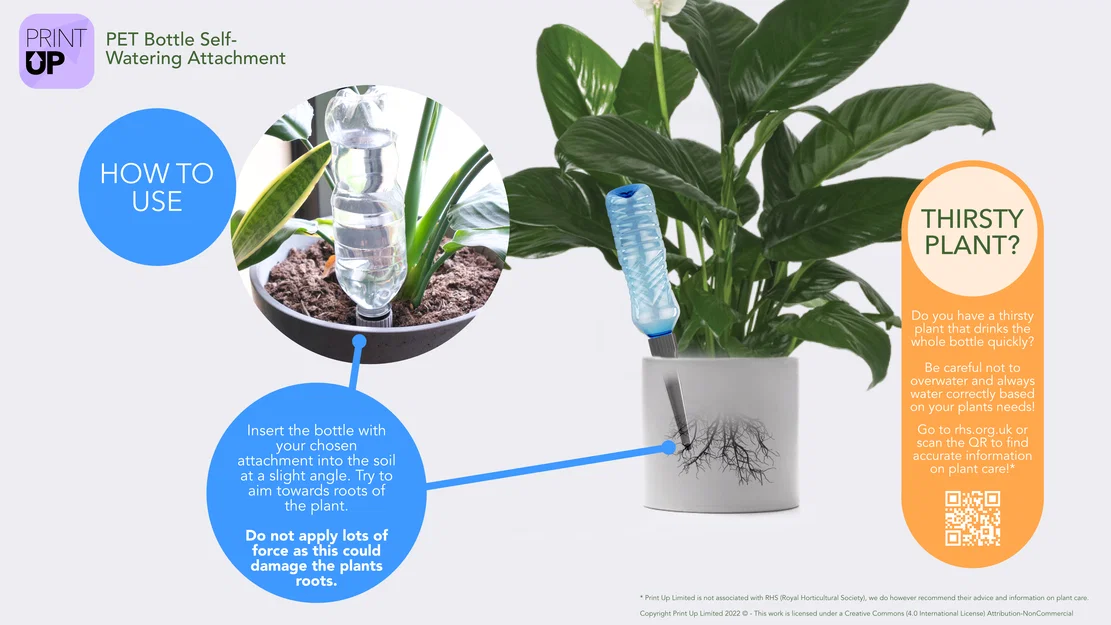 Đầu gắn tự tưới cho chai PET – Tái sử dụng chai PET (Upcycling) - Image 9