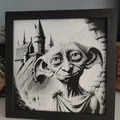 Mô hình tranh in 3D Hueforge Dobby: Tác phẩm nghệ thuật Harry Potter - Thumbnail 2