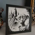 Mô hình tranh in 3D Hueforge Dobby: Tác phẩm nghệ thuật Harry Potter - Thumbnail 3